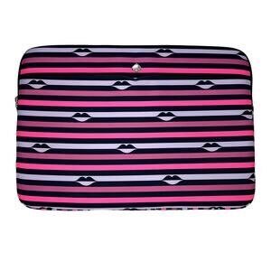 Kate Spade Pink Striped Laptop Bag